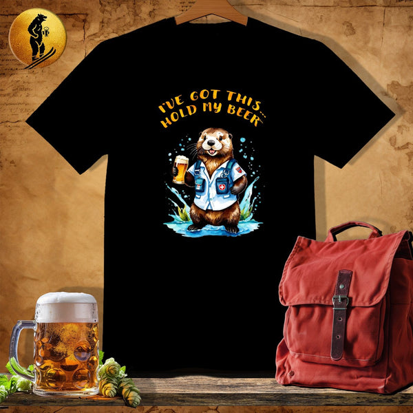 MyDesigns Physical Item Black / S Rescue-Otter T-Shirt