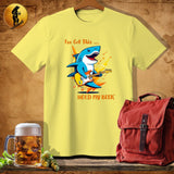 MyDesigns Physical Item Cornsilk / S Rock Shark T-Shirt