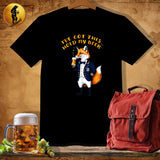 MyDesigns Physical Item Black / S Sailor Mess Fox T-Shirt
