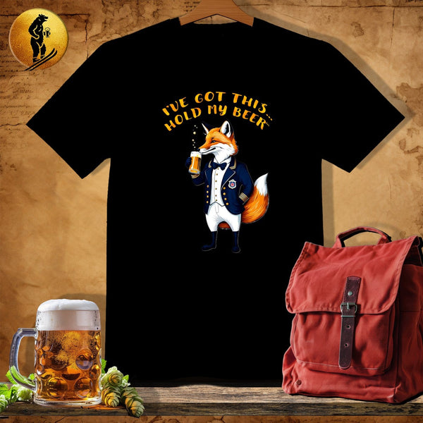 MyDesigns Physical Item Black / S Sailor Mess Fox T-Shirt
