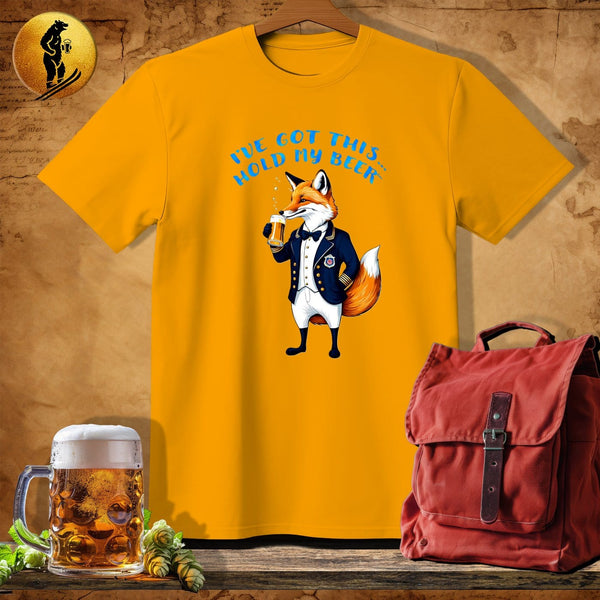 MyDesigns Physical Item Gold / S Sailor Mess Fox T-Shirt
