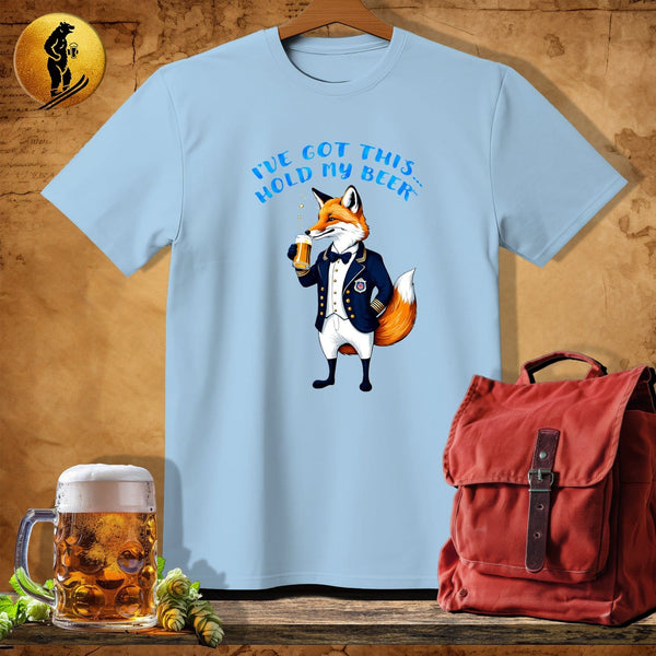 MyDesigns Physical Item Light Blue / S Sailor Mess Fox T-Shirt