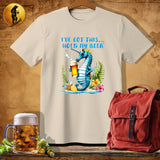 MyDesigns Physical Item Sand / S Seahorse Chill T-Shirt