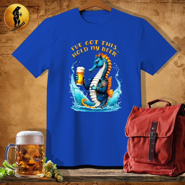 MyDesigns Physical Item Royal / S Seahorse Sentinel T-Shirt