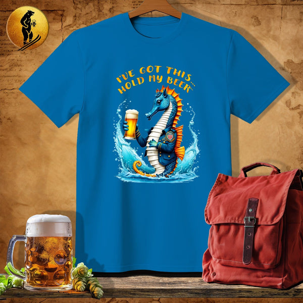 MyDesigns Physical Item Sapphire / S Seahorse Sentinel T-Shirt