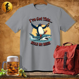 MyDesigns Physical Item Sport Grey / S Shark Jockey T-Shirt