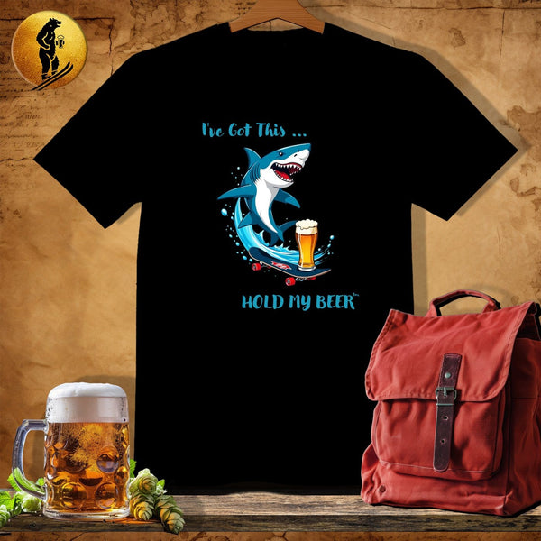 MyDesigns Physical Item Black / S Shark's Skate Venture T-Shirt
