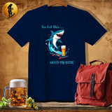 MyDesigns Physical Item Navy / S Shark's Skate Venture T-Shirt