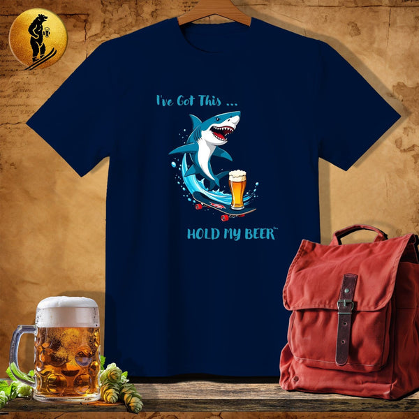 MyDesigns Physical Item Navy / S Shark's Skate Venture T-Shirt