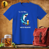 MyDesigns Physical Item Royal / S Shark's Skate Venture T-Shirt