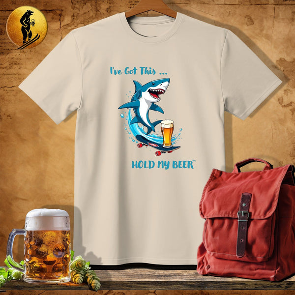 MyDesigns Physical Item Sand / S Shark's Skate Venture T-Shirt