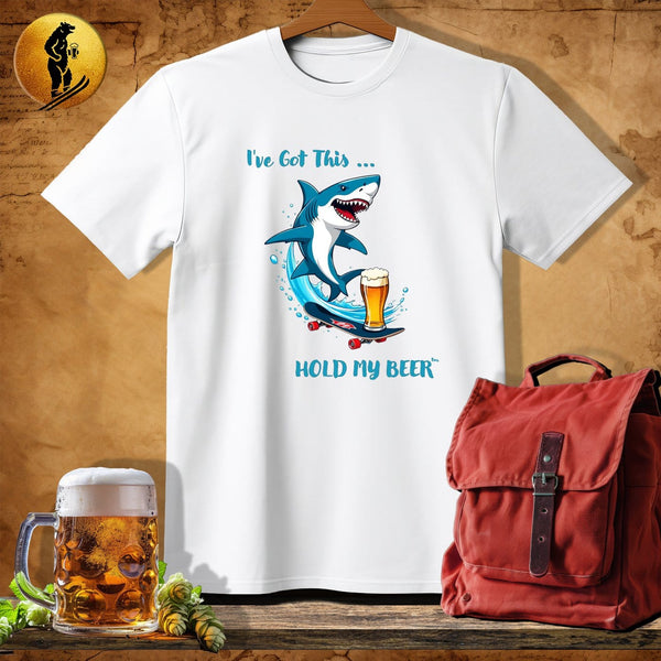 MyDesigns Physical Item White / S Shark's Skate Venture T-Shirt
