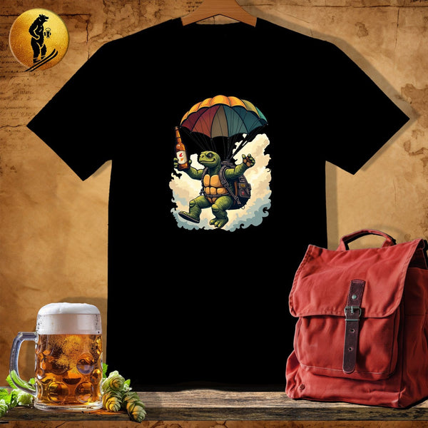 MyDesigns Physical Item Black / S Shell Drop T-Shirt