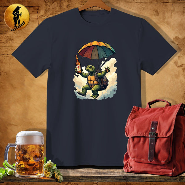 MyDesigns Physical Item Dark Heather / S Shell Drop T-Shirt