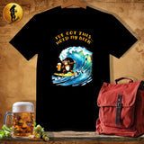 MyDesigns Physical Item Black / S Simian Curls T-Shirt