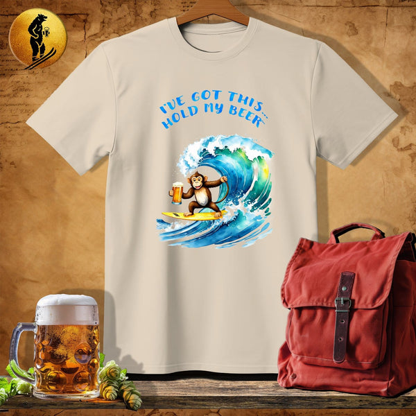 MyDesigns Physical Item Sand / S Simian Curls T-Shirt