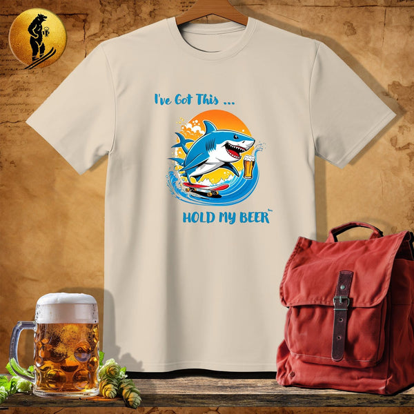 MyDesigns Physical Item Sand / S Skate Shark T-Shirt