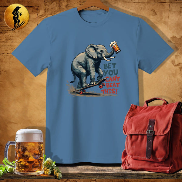 MyDesigns Physical Item Heather Indigo / S Skateboard Stomper T-Shirt