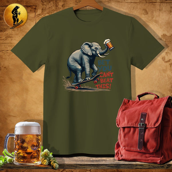 MyDesigns Physical Item Military Green / S Skateboard Stomper T-Shirt