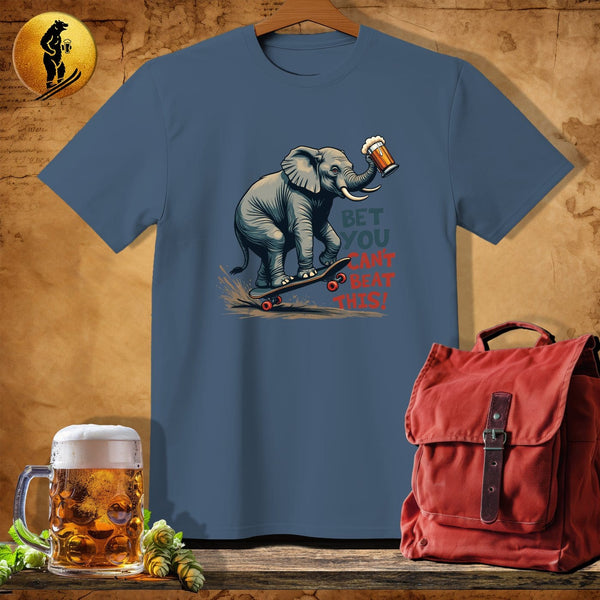 MyDesigns Physical Item Navy Heather / S Skateboard Stomper T-Shirt