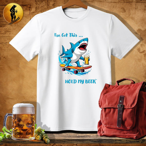 MyDesigns Physical Item White / S Skateer Shark T-Shirt