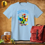 MyDesigns Physical Item Light Blue / S Skater Dude Parrot T-Shirt