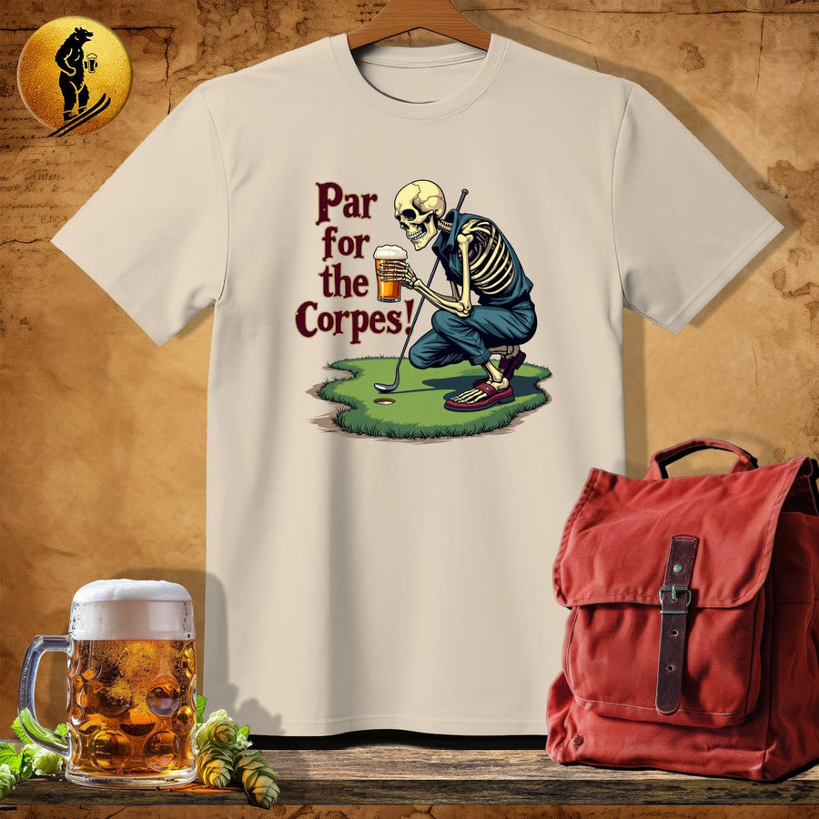 MyDesigns Physical Item Sand / S Skeleton Putter T-Shirt