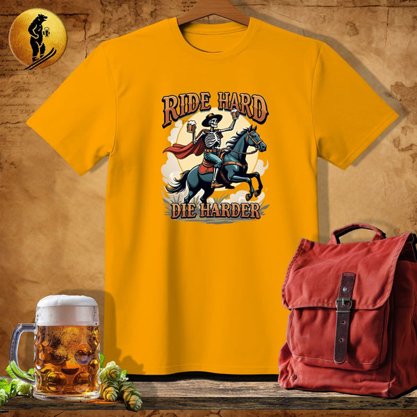 MyDesigns Physical Item Gold / S Skeleton Rider T-Shirt