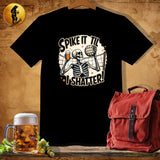 MyDesigns Physical Item Black / S Skeleton Spiker T-Shirt