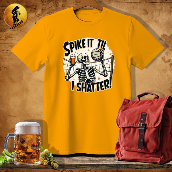 MyDesigns Physical Item Gold / S Skeleton Spiker T-Shirt