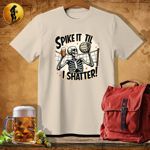 MyDesigns Physical Item Sand / S Skeleton Spiker T-Shirt