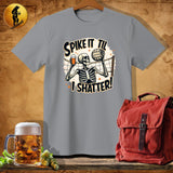 MyDesigns Physical Item Sport Grey / S Skeleton Spiker T-Shirt