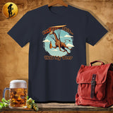 MyDesigns Physical Item Dark Heather / S Sky-HIgh Spot T-Shirt