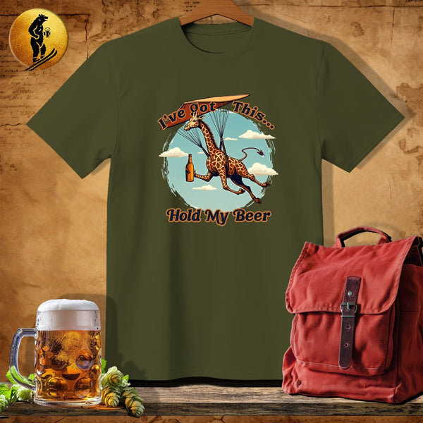 MyDesigns Physical Item Military Green / S Sky-HIgh Spot T-Shirt