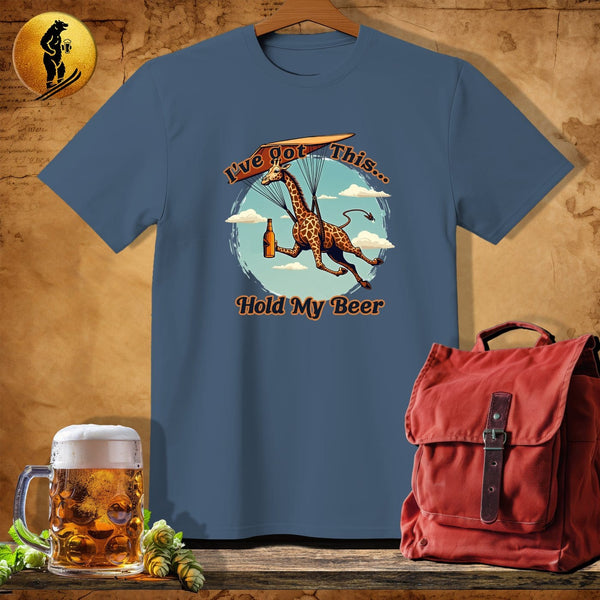 MyDesigns Physical Item Navy Heather / S Sky-HIgh Spot T-Shirt