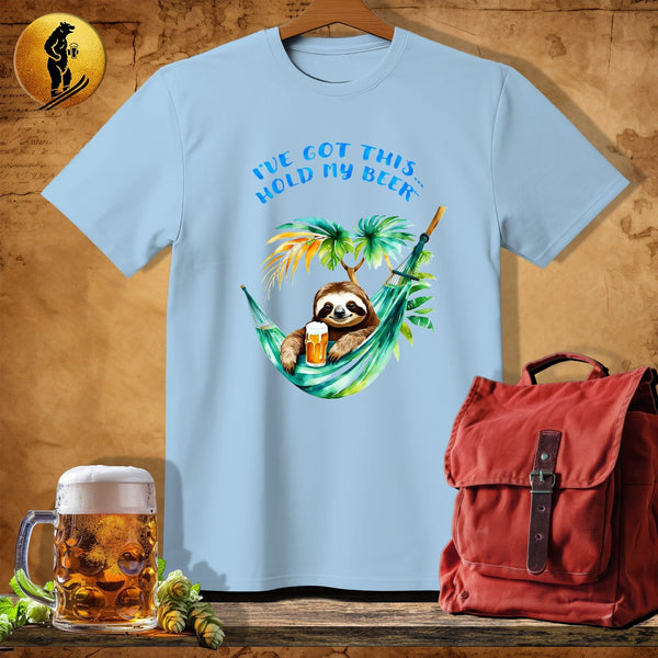 MyDesigns Physical Item Light Blue / S Slothful Sip T-Shirt