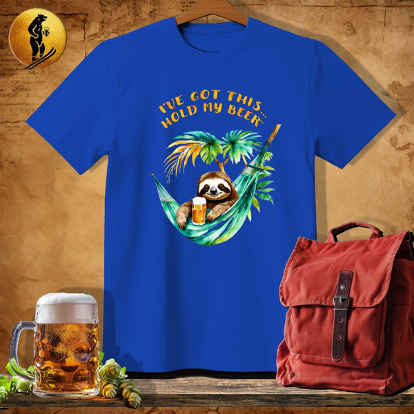 MyDesigns Physical Item Royal / S Slothful Sip T-Shirt