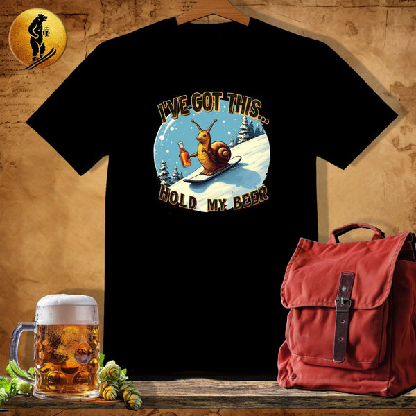 MyDesigns Physical Item Black / S Slow Slide T-Shirt