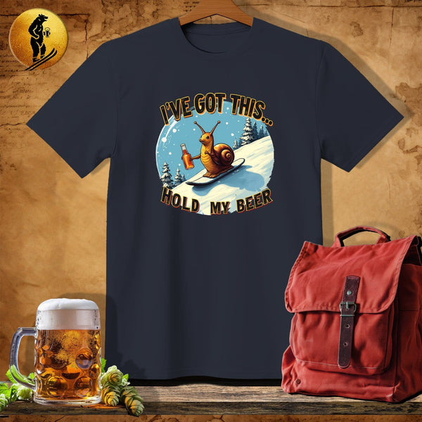 MyDesigns Physical Item Dark Heather / S Slow Slide T-Shirt