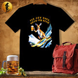 MyDesigns Physical Item Black / S Snowboard Roo T-Shirt