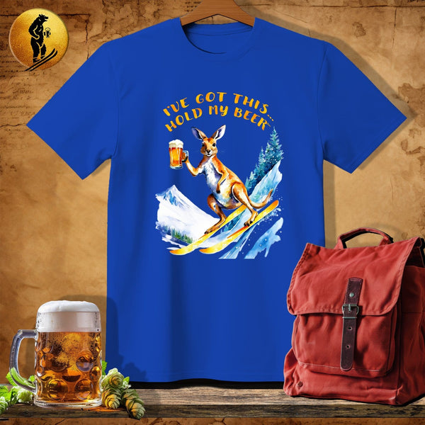 MyDesigns Physical Item Royal / S Snowboard Roo T-Shirt