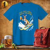 MyDesigns Physical Item Sapphire / S Snowboard Roo T-Shirt