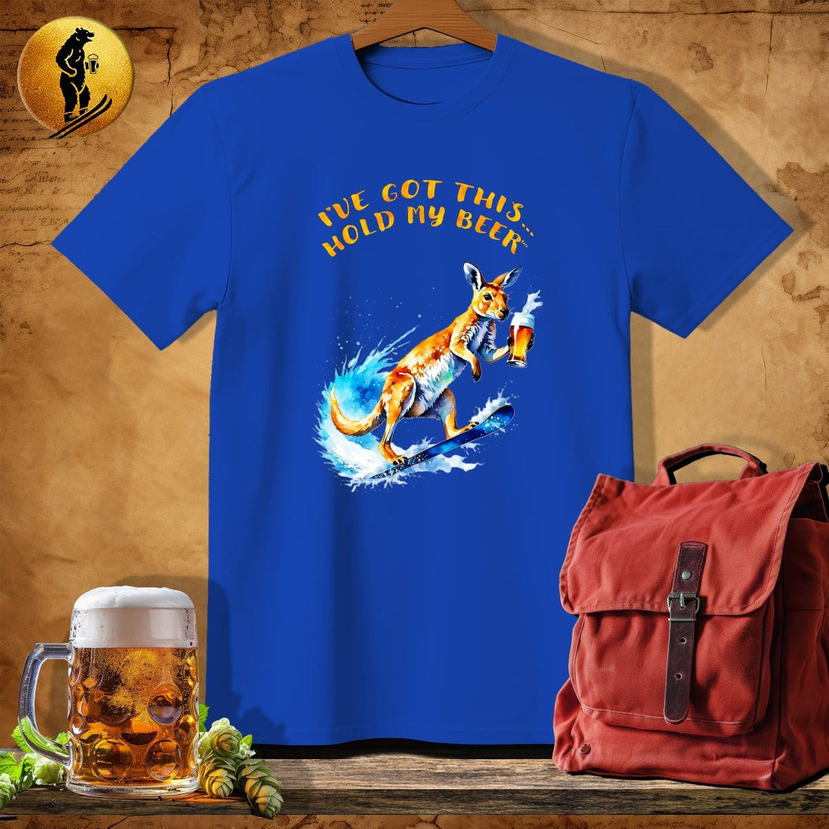 MyDesigns Physical Item Royal / S Snowhop Brewster T-Shirt