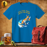 MyDesigns Physical Item Sapphire / S Snowhop Brewster T-Shirt