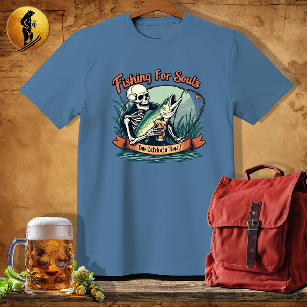 MyDesigns Physical Item Heather Indigo / S Souls T-Shirt