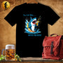 MyDesigns Physical Item Black / S Speedy Skier Shark T-Shirt