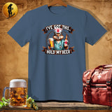 MyDesigns Physical Item Navy Heather / S Squirrel Nurse T-Shirt