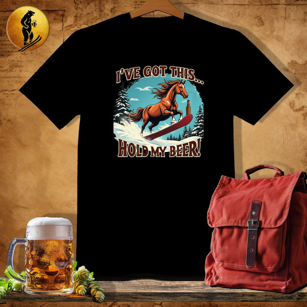 MyDesigns Physical Item Black / S Stallion Shredder T-Shirt