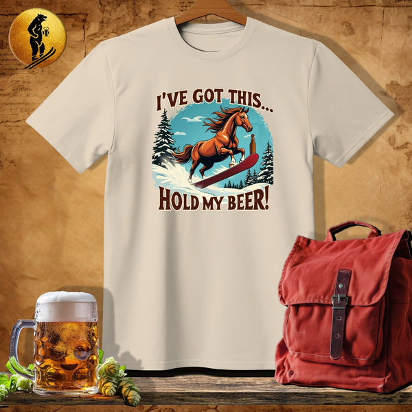 MyDesigns Physical Item Sand / S Stallion Shredder T-Shirt