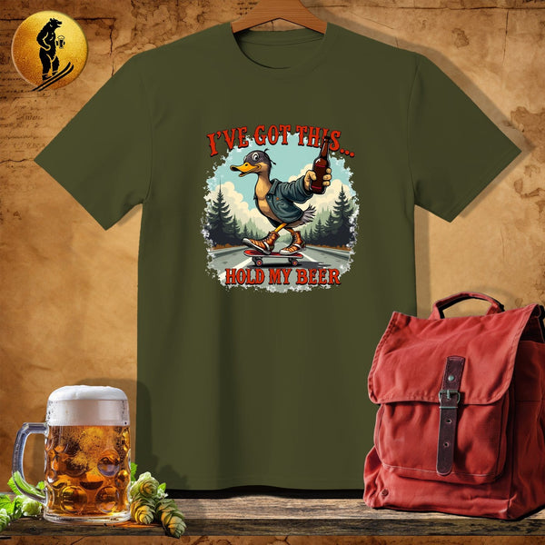 MyDesigns Physical Item Military Green / S Street Quakin T-Shirt